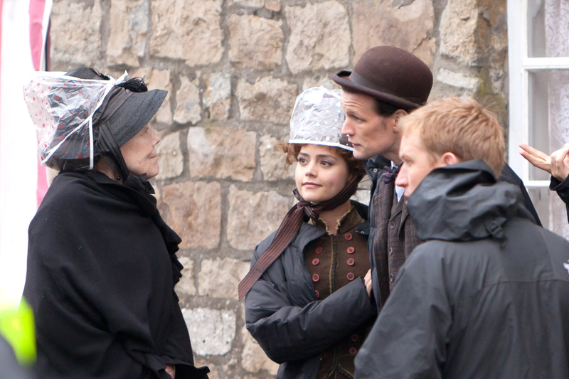 Illustration for article titled Matt Smith, Diana Rigg, Jenna-Louise Coleman and Brendan Patricks film Doctor Who